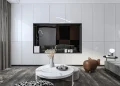 Planning the Perfect TV Console for a Wall-Mounted TV Entertainment Area